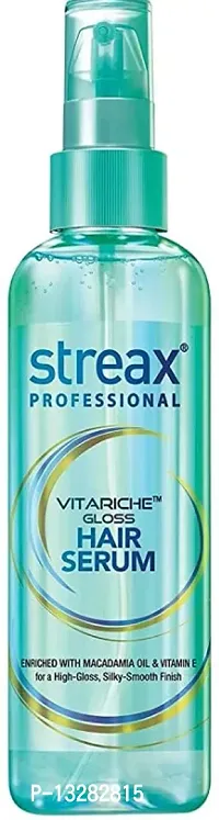 Streax Professional Hair Serum For Women  Men Vitamin E For Gorgeous  Shiny Hair | Helps In Everyday Styling | Adds Shine To Hair, 100 Ml-thumb0