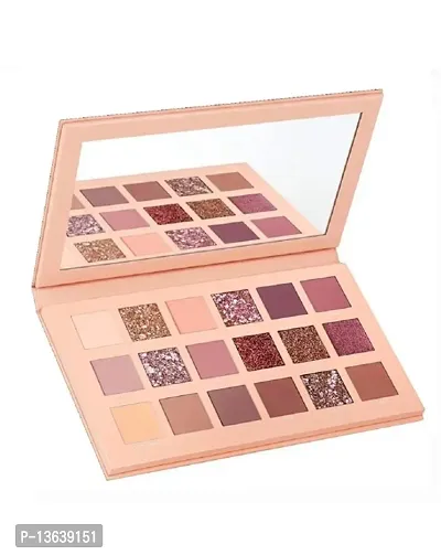 The Nude Palette (18 Shades) Eyeshadow Palette Shimmer and Matte Shades Eyeshadow-thumb0