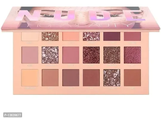 The Nude Palette (18 Shades) Eyeshadow Palette Shimmer and Matte Shades Eyeshadow