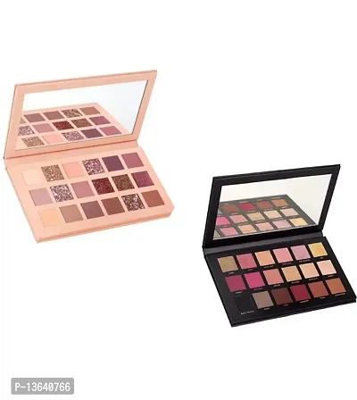 Nude  Rose Gold Palette (18 Shades) Eyeshadow Palette Shimmer and Matte Shades Eyeshadow