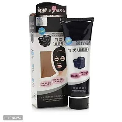 Charcoal Anti-Blackhead , Deep Cleansing, Purifying Peel Off Mask - (Pack of 1)-thumb0