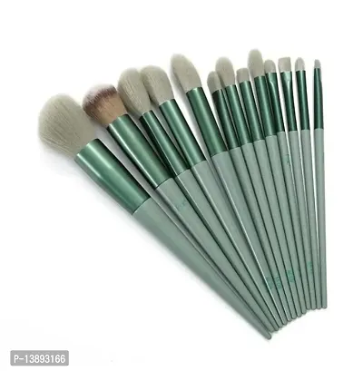 Professional Fix+13pcs Makeup Brush Set with soft fluffy pouch cosmetic makeup brush set of 13Pcs-thumb0