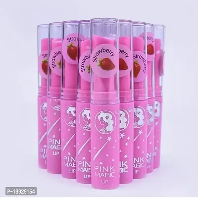 Groovs Pink Magic Lip Balm (Attractive Pink) - Pack of 9 pcs