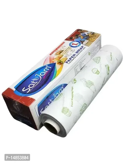 Food Wrapping Butter Paper | Wrap Roti, bakery items, burgers, pizza etc. | Certified Food Grade | Non Sticky | Microwave Safe | Refrigerable | 100% Hygienic