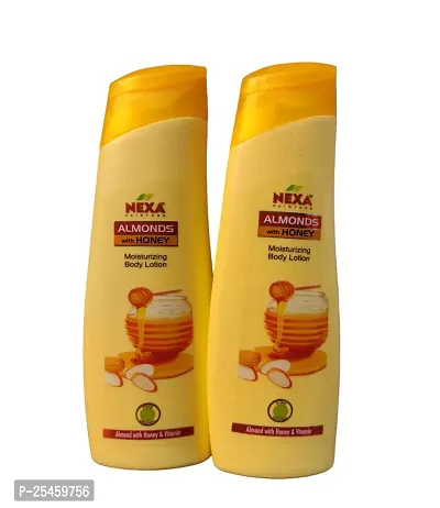 Nexa Honey  Almonds Advanced Nourishing Pack Of 2 Body Lotion (100ML X 2) 200 Ml