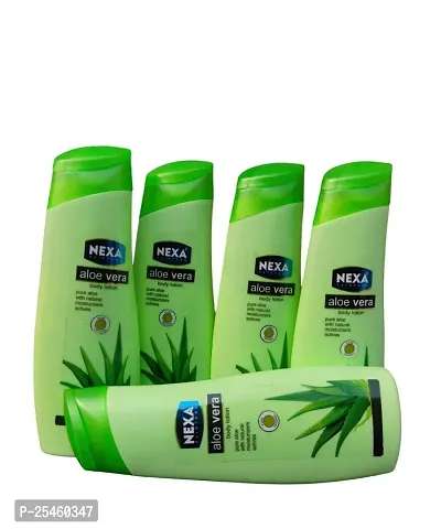 Nexa  aloevera  Advanced Nourishing Pack Of 5 Body Lotion (100ML X 5) 500 Ml-thumb0