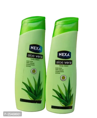 Nexa  aloevera  Advanced Nourishing Pack Of 2 Body Lotion (100ML X2 ) 200 Ml