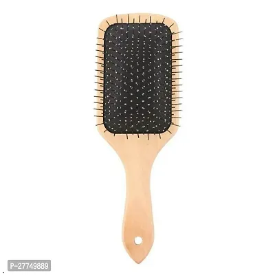 Plastic Paddle Hair Comb, Medium-thumb0