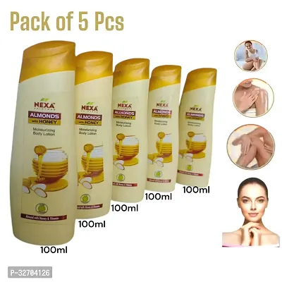 ALMOND BODY LOTION 100ML PACK OF 5 PCS