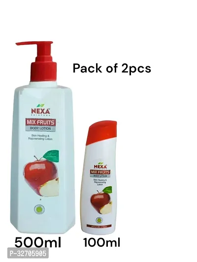 Mix Fruit Body lotion  500ml, 100ml Pack of 2 pcs