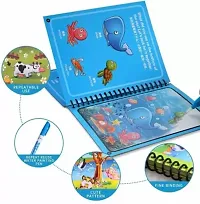 Magic Water Drawing Book, Reusable Coloring Book Drawing Board Toys For Kids(pack of 1)-thumb1