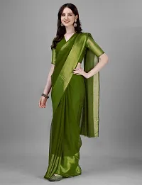 Women Stylish Chiffon Self Pattern Saree with Blouse piece-thumb1