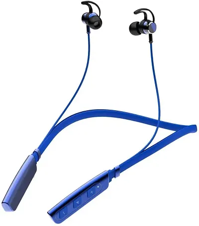 Wireless in Ear Bluetooth Neckband with ENC Mic 32H Playtime Type-C Fast Charging 30Mins and 7.5Hrs Playtime Made in India Biggest 14.2mm Drivers Ear Phones