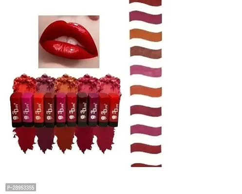 Beauty Long Lasting Matte Lipstick Pack Of 10-thumb0