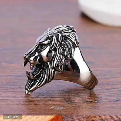 Silver Stainless Steel Ring-thumb0