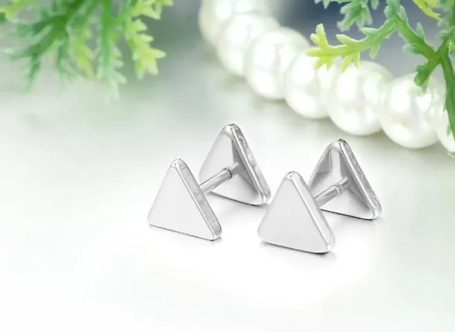 Trendy Stainless Stud Earring For Men