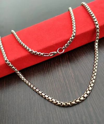 Trendy Stylish Silver Alloy Chains