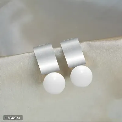 Elegant Metal Earrings for Women-thumb0
