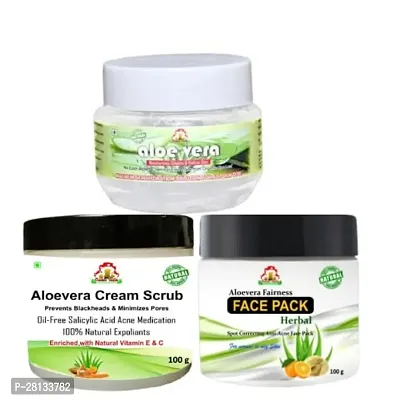 New Alovera Facial Kit Pack Of 3