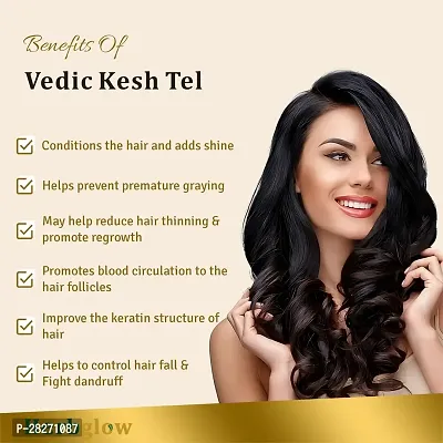 Natural Vedic Kesh Ultra Nourishing Hair Oil-thumb2