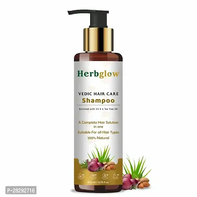 Herbglow vedic hair care shampoo