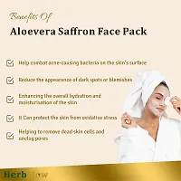 herbglow aloevera saffron fairness face pack-thumb1