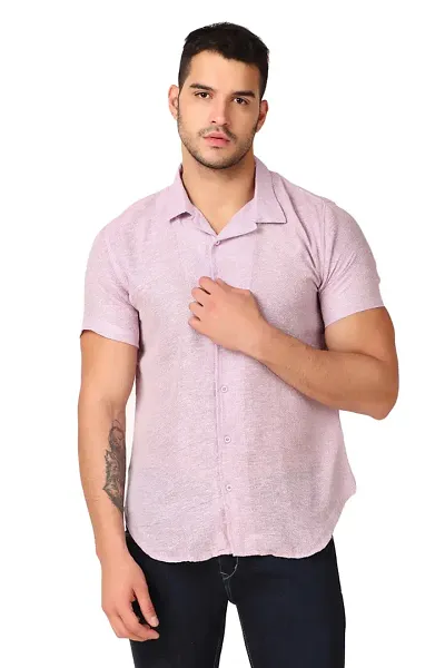 Reliable Linen Short Sleeves Casual Shirt For Men