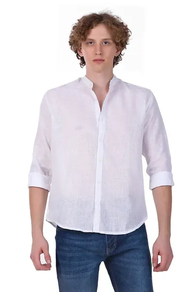 New Launched Linen Long Sleeves Casual Shirt 