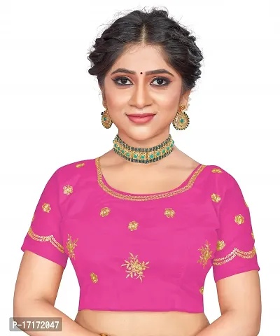 embroidery net sarees-thumb2