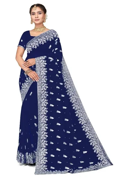 Classic Georgette Saree with Blouse piece