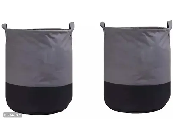 Modern Laundry Bag Grey Pack Of 2