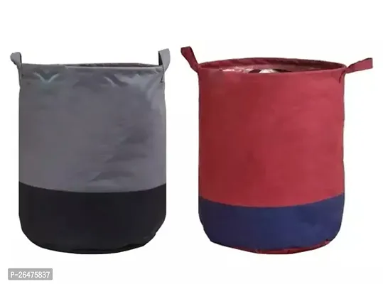 Modern Laundry Bag Multicolored Pack Of 2