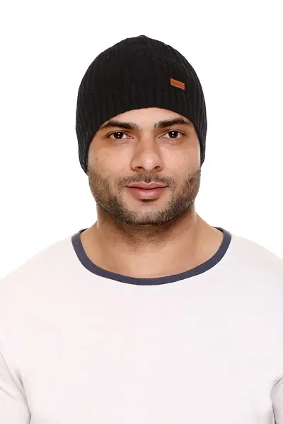 G BULL Acrylic Winter Cap for Men