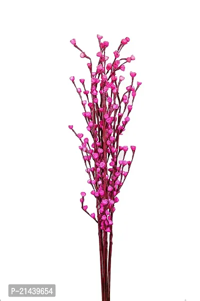 ROYAL SAPPHIRE Mini Rose Handmade Dry Flower Bunch, Pink-thumb0