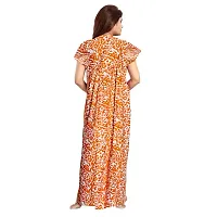 FASHION FIT Women's Cotton Printed Attractive Maternity Wear Comfortable Maxi Nightdresses ( Combo Pack of 2 PCs.)-thumb4