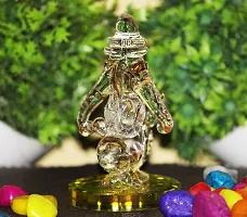 for Handcrafted Items Ganpati Murti,Idol for Home Gift Car Dashboard Accessories God| Small Gift Items-thumb1