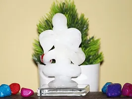 FoAr Angle Handcrafted Items Ganpati Murti Idol for Home Gift Car Dashboard Accessories God Small Gift Items-thumb1