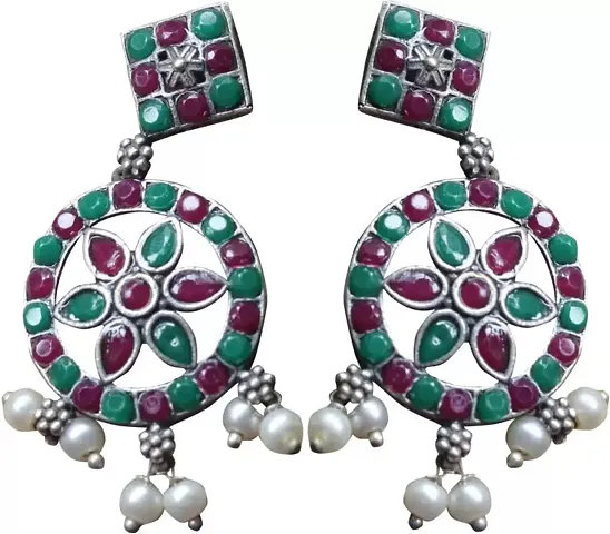 Stylish Fancy Designer German Drop Earrings Earrings For Women