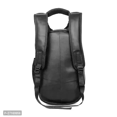 Stylist Artificial Leather Solid Backpack For Men-thumb2