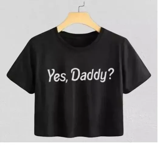 Yes Daddy Crop Top
