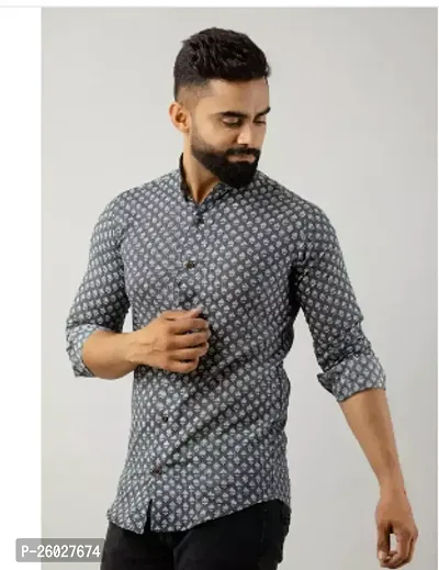 Stylish Cotton Multicoloured Casual Shirt For Men