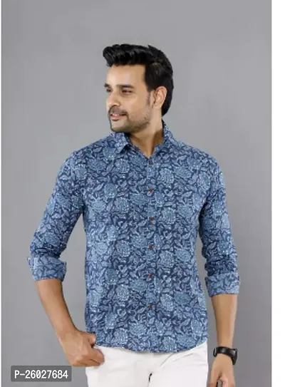 Stylish Cotton Multicoloured Casual Shirt For Men