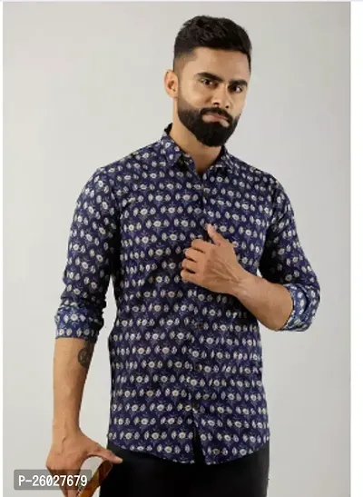 Stylish Cotton Multicoloured Casual Shirt For Men