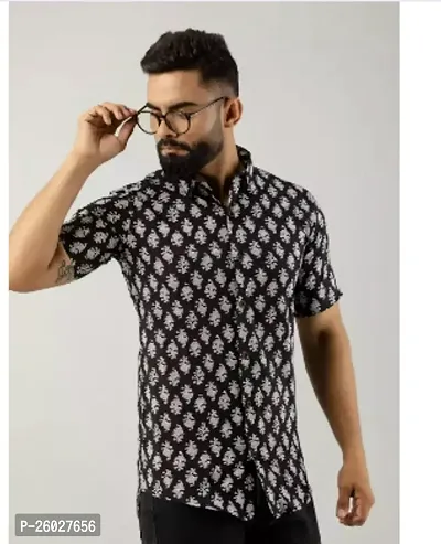 Stylish Cotton Multicoloured Casual Shirt For Men