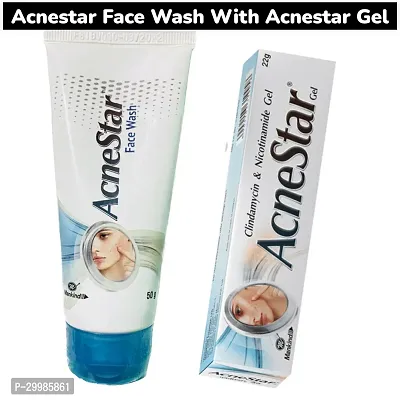 Mankind Acnestar Face Wash With Acnestar Gel