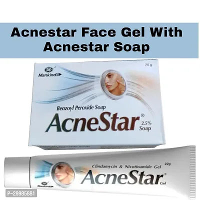 Acnestar Gel With Acnestar Soap