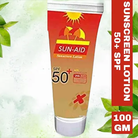 Natural Skin Care Sun Screen Lotion, Pack of 1