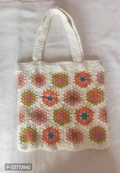 Fancy Handmade Jute Hand Bag For Women-thumb0