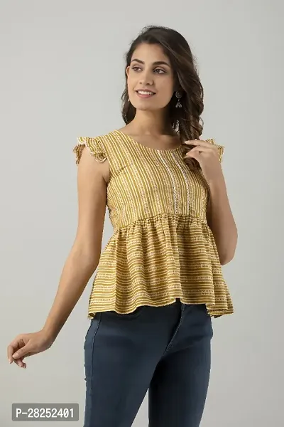 Trendy Cotton Top For Women-thumb4