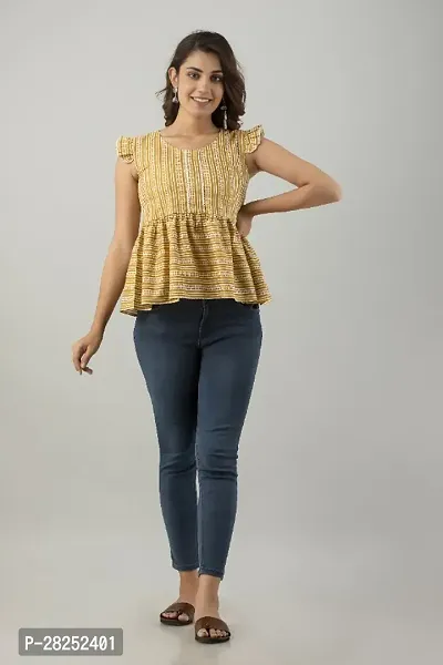 Trendy Cotton Top For Women-thumb2